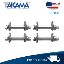 4 pcs Front Lower Toe Adjustment Camber Bolt for TOYOTA 4RUNNER TACOMA T100