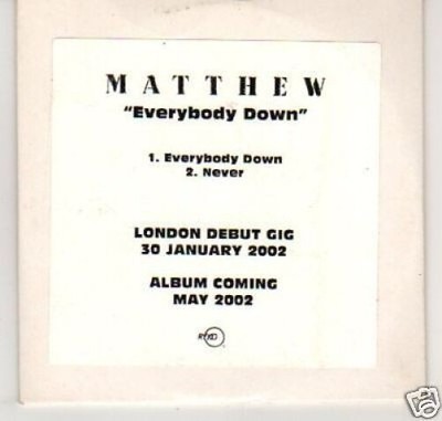 (B88) Matthew, Everybody Down - DJ CD