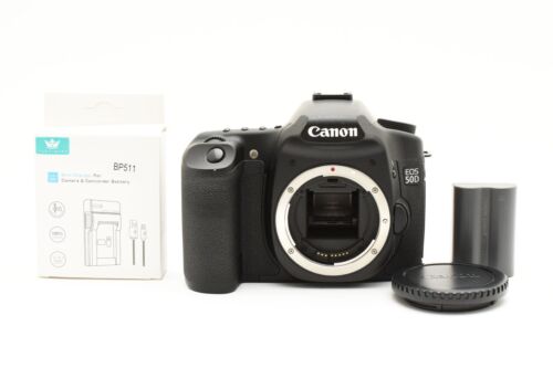 "Mint" Canon EOS 50D 15.1MP Digital SLR Camera black Body Only From Japan 1034 g
