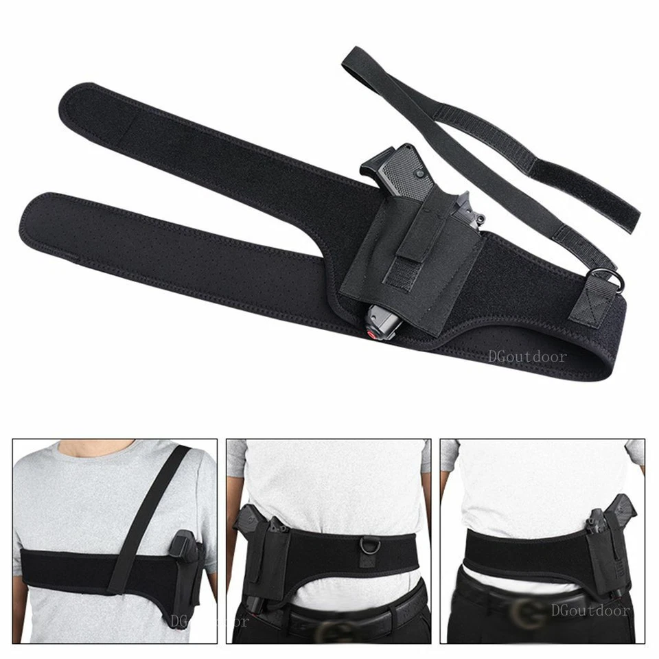 Тактическая нейлоновая кобура для правой руки с глубоким сокрытием на плечо - Изображение 2 из 4