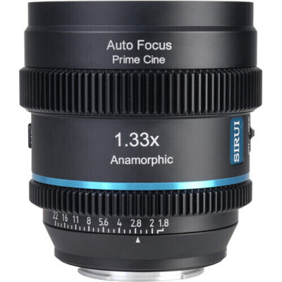 Sirui 20mm T1.8 1.33x S35 AF Anamorphotisches Objektiv für MFT-Mount-Kameras