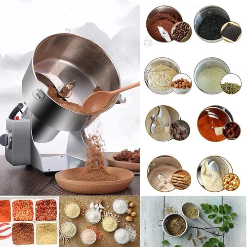 2500g Electric Grain Mill Commercial Spice Grinder 4000W Pulverizer Dry Grinder