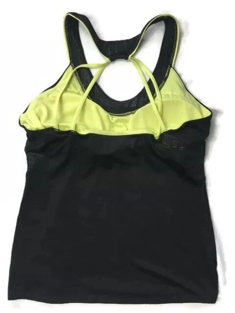 Kenneth Cole Reaction Activewear Sz Medium Women's Black Workout Athletic Top - Image 3 of 4
