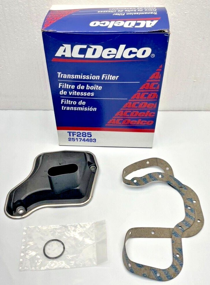 TF285 AcDelco Transmission Filter Kit cross reference Wix # 58875