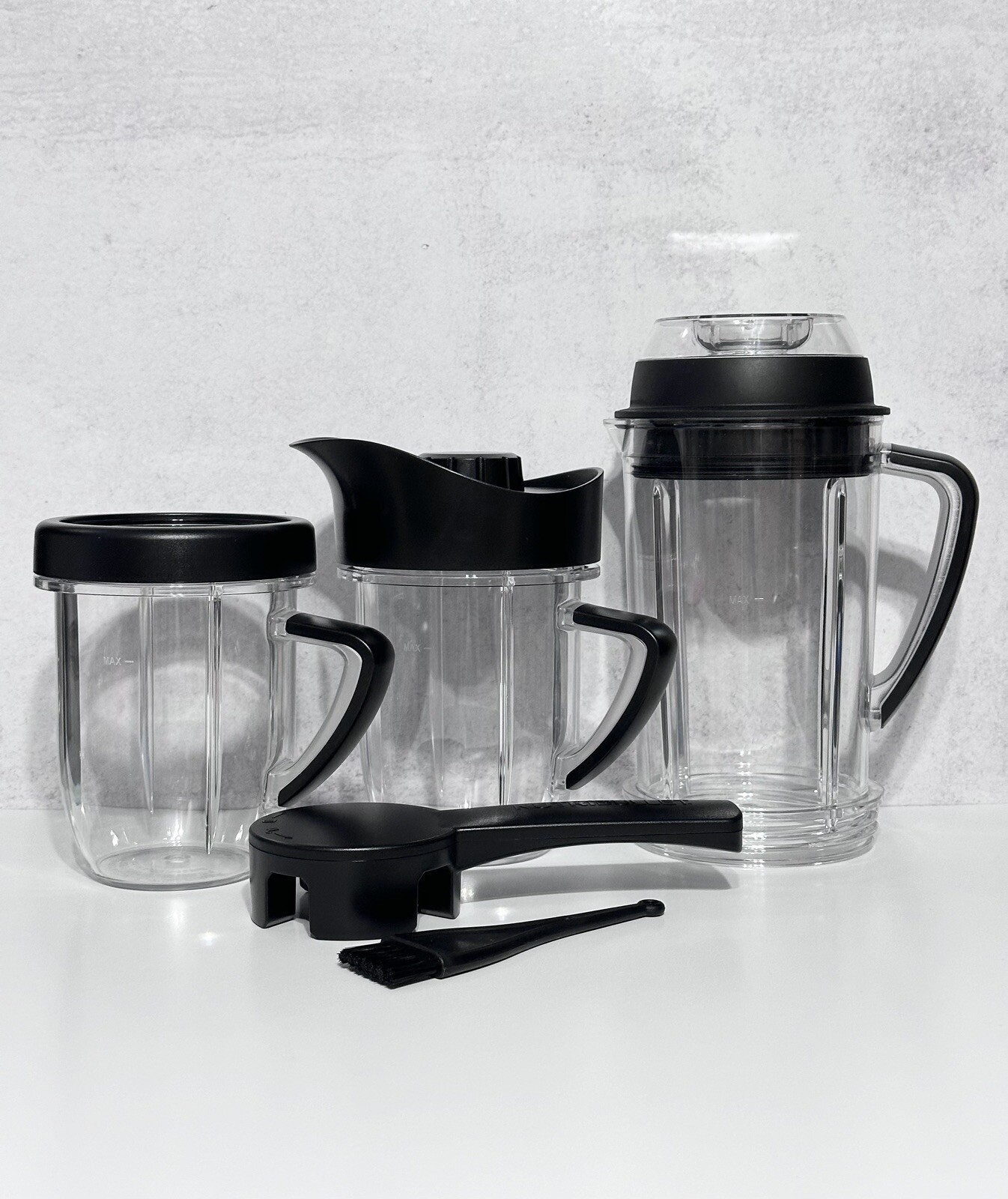 Nutribullet RX NB-301 45oz Pitcher with Lid -30oz Cups & Accessories Replacement