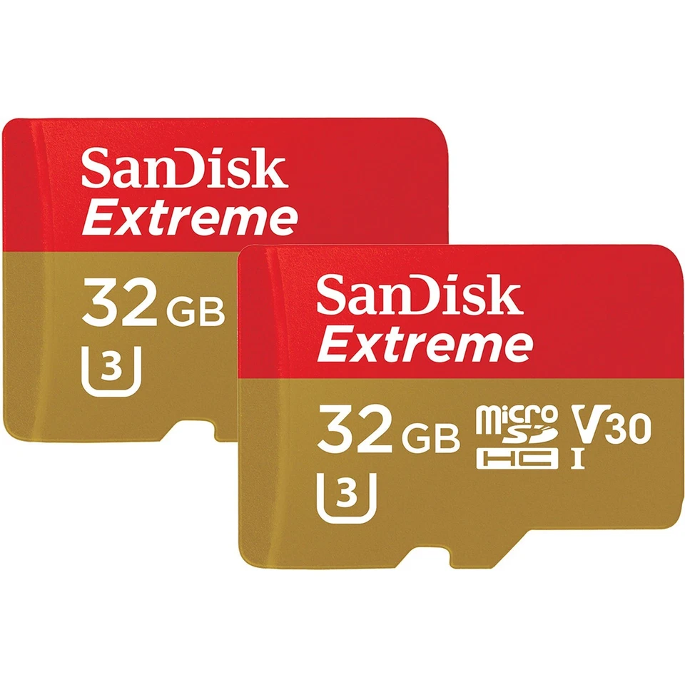SanDisk Extreme 32GB micro SD Memory Card UHS-I U3 4K 100MB/s with Adapter-UK - Image 4 of 4