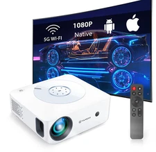 VANKYO Full HD 1080P Home theater Projector 5G WiFi 4k Video LCD Movie Cinema