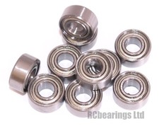 4x9x4mm 4x9x4 Bearings Bearing Metal Rubber Seal Shielded CODE 684zz 684rs