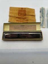 Vintage Yamaha Nippon Gakki Musicale Harmonica 23 In Original Box Made In Japan