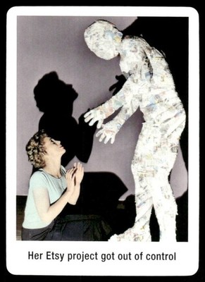 Curse of the Faceless Man Etsy 2025 Monster Memes Card #92 (NM)