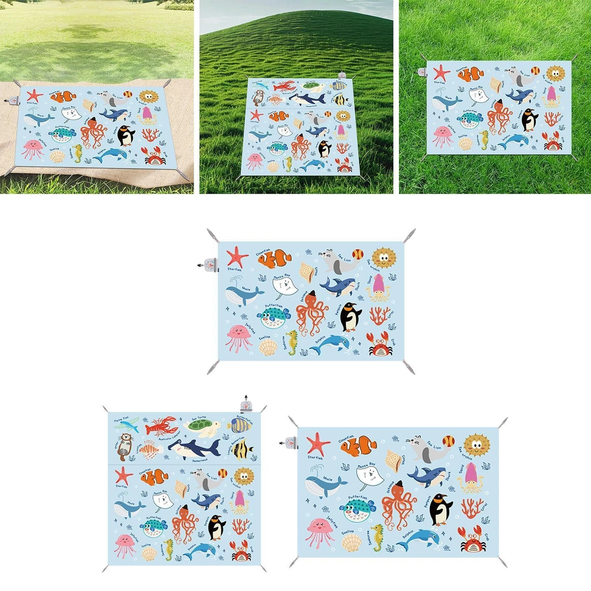 Coperta Da Picnic Tascabile Eyesome: Impermeabile, Anti-sabbia E Super Compatta!