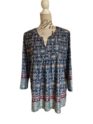 Blouse Fleurie Multicolore 42/44 - Photo 1/4