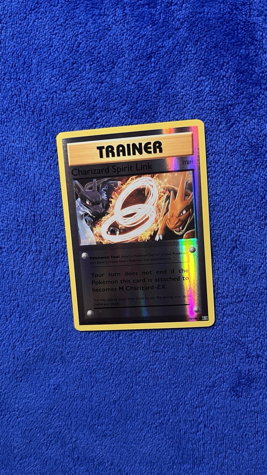 Charizard Spirit Link 75/108 Reverse Holo Pokemon TCG Card XY Evolutions NM