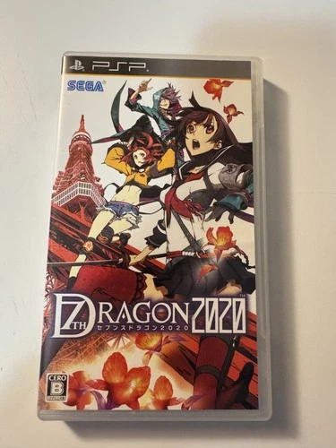 7th Dragon 2020 Playstation Portable PSP Japanese Video Game. Tested and Working