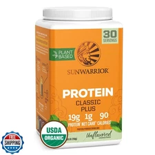 Vegan Organic Protein Powder Plant-based | 5 Superfood Quinoa Chia Seed Soy F