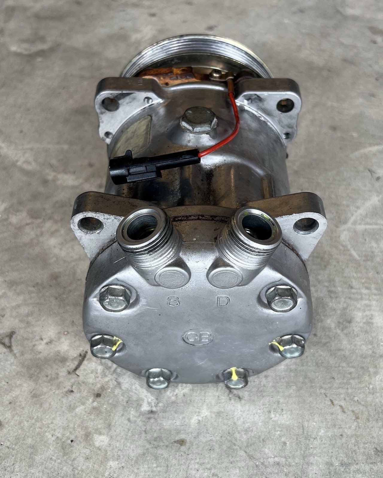 Ferrari AC Compressor 157355 | 348 355 Mondial T Air Conditioning