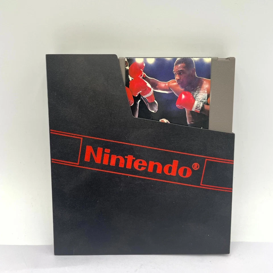 Mike Tyson's Punch-Out!! Nintendo NES Fighting Video Game Cartridge + Sleeve - Image 2 of 4