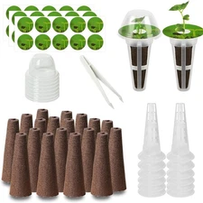 73pcs Seed Pod Kit for Aerogarden, Hydroponics Garden Accessories 73 