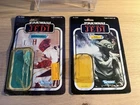 Kenner Star Wars Vintage ROTJ Cardback Lot (Admiral Ackbar & Yoda)