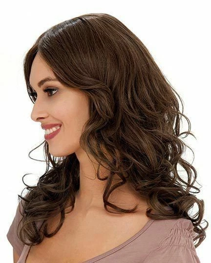 Isabel Estetica Long Human Hair Monofilament Wig *U PICK COLOR & MAKE BEST OFFER - Image 2 of 4