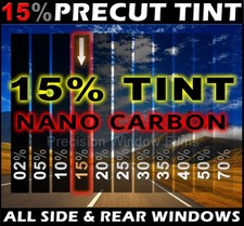 Acura Tl 04-08 Precut Window Tint - Dark Black 15 Vlt Film