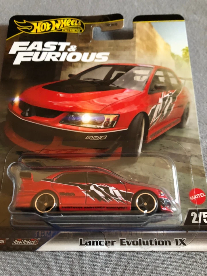 Hot Wheels Fast & Furious, Tokyo Drift, Fast X - 1:64 - New Set of 5 + Five Pack - Image 3 of 4