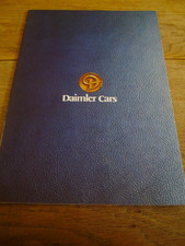 DAIMLER XJ (SOVEREIGN) & DOUBLE SIX BROCHURE 1972