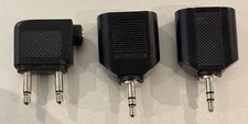 3.5mm Female to Double Male F/M Air Plane Headphone Socket  2 Y Splitters