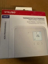 Stelpro 4000W Non-Programmable Line Voltage Electronic Thermostat, ST402NP