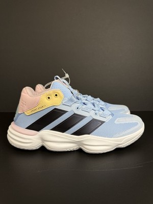 Adidas Court Stabil Women s Size 8 Blue Pink Volleyball Shoes New No Box
