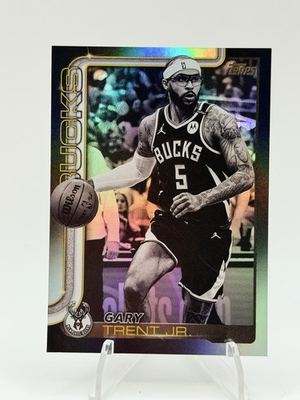#ad 2025 26 Topps Gary Trent Jr Blackout Foil Black Friday Exclusive #59 SP Bucks $0.99