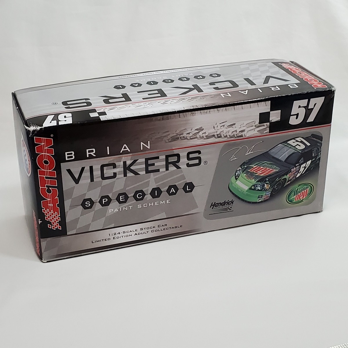 Brian Vickers #57 Mountain Dew Special Paint Scheme 2006 1/24