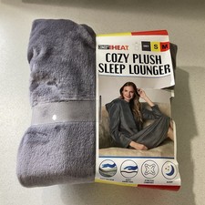 32 Degrees Cozy Plush Lounger Grey Size Small Medium