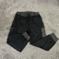 Y-3 Adidas Yohji Yamamoto Mens XL Black Wool Blend Cargo Joggers Streetwear