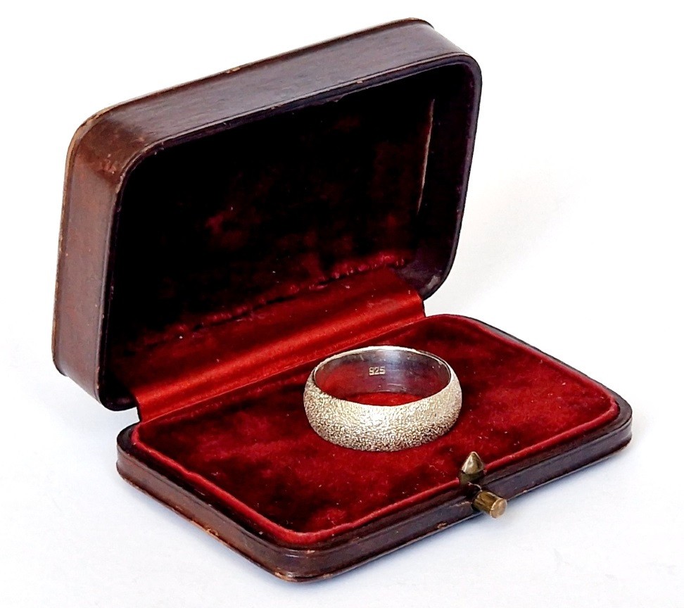 Solid Ring 925er Silver Z924 - image 4