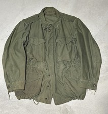Vintage 50s US Military M-1951 M51 Field Jacket Olive OG-107 SZ Small Short 1953