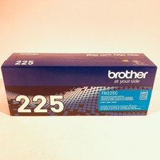 GENUINE Sealed Brother TN225C CYAN High Yield Toner Cartridge 2,200 pages