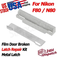 For Nikon F80 / N80 Back Film Door Broken Latch Repair Kit Stainless Steel Latch