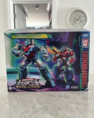 Transformers, Legacy Evolution, Senator Shockwave, Data Clerk Orion Pax 2 Pack