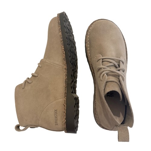 BIRKENSTOCK Uppsala Mid Suede Leather Boots in Taupe Size 39 - Picture 10 of 12