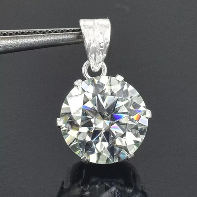 #ad #ad 5.00 Ct Certified Lab Grown White Diamond Solitaire Pendant $132.79