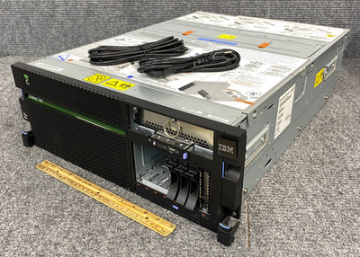 IBM Power 740 (8205 E6B) Server w/ 2x Power7, 320GB +Storage CCIN 2BD9, 2x PSU