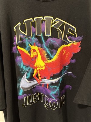 Mens Nike Sportswear T Shirt Black Fj1089-010 for sale online | eBay