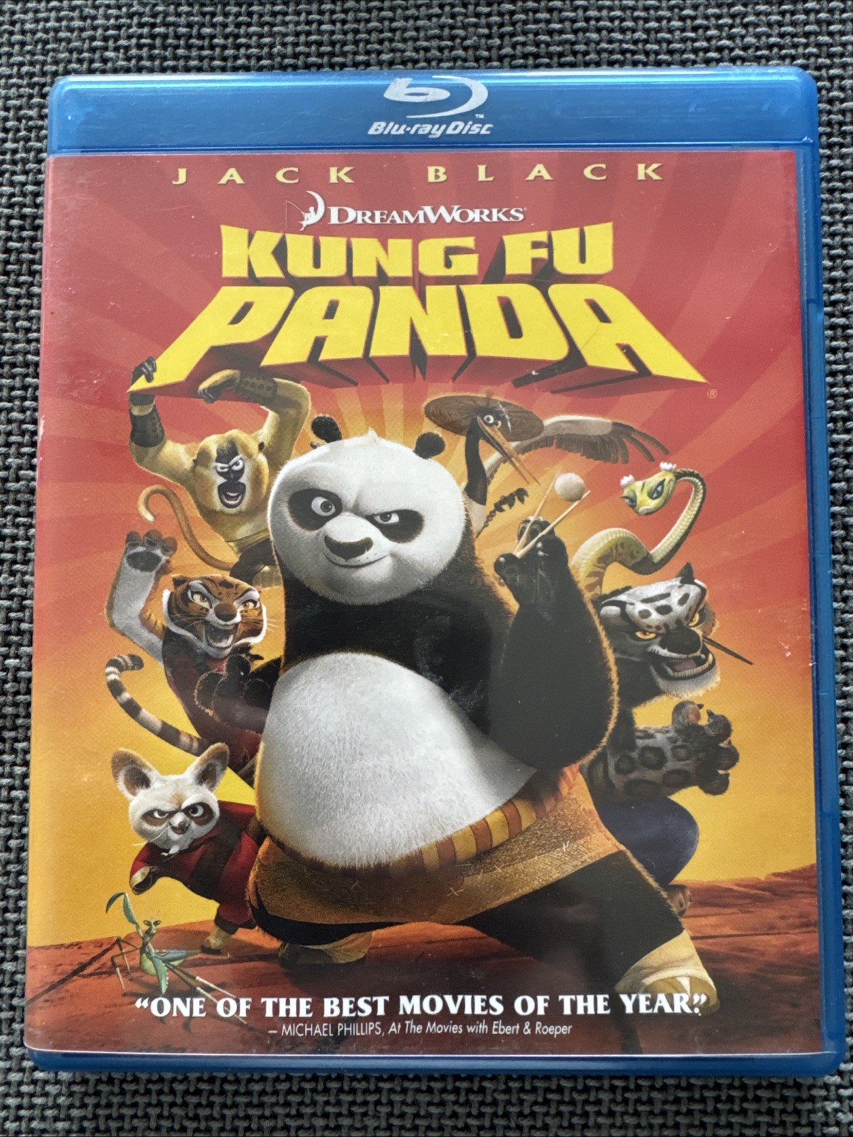 Kung Fu Panda [Blu-ray] Jack Black Dreamworks Animation Comedy Rated PG