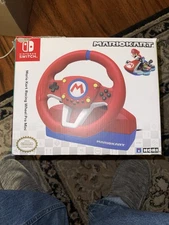Hori Mario Kart Racing Wheel Pro Mini Red Blue Wired for Nintendo switch/switch2