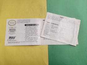 vegas dream nes Manual