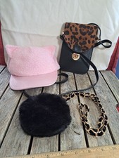 Girls Crossbody Touch Screen Purse  Pink Capelli New York Hat  More 4918BMT