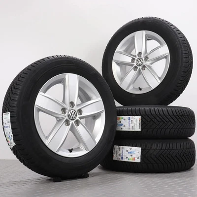 Allwetterräder VW Polo 6 2G AW 15Zoll Original Felgen Ganzjahresreifen 185/65R15 - Bild 1 von 4