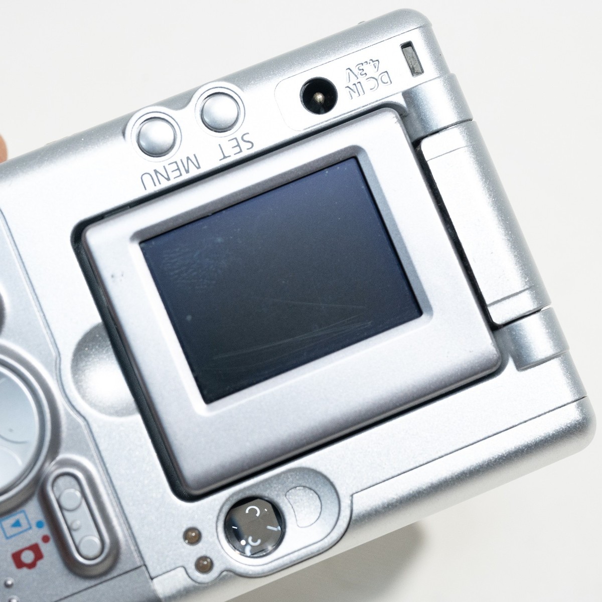 Canon PowerShot A80 CCD Digicam 4MP Digital Camera Y2K AAs