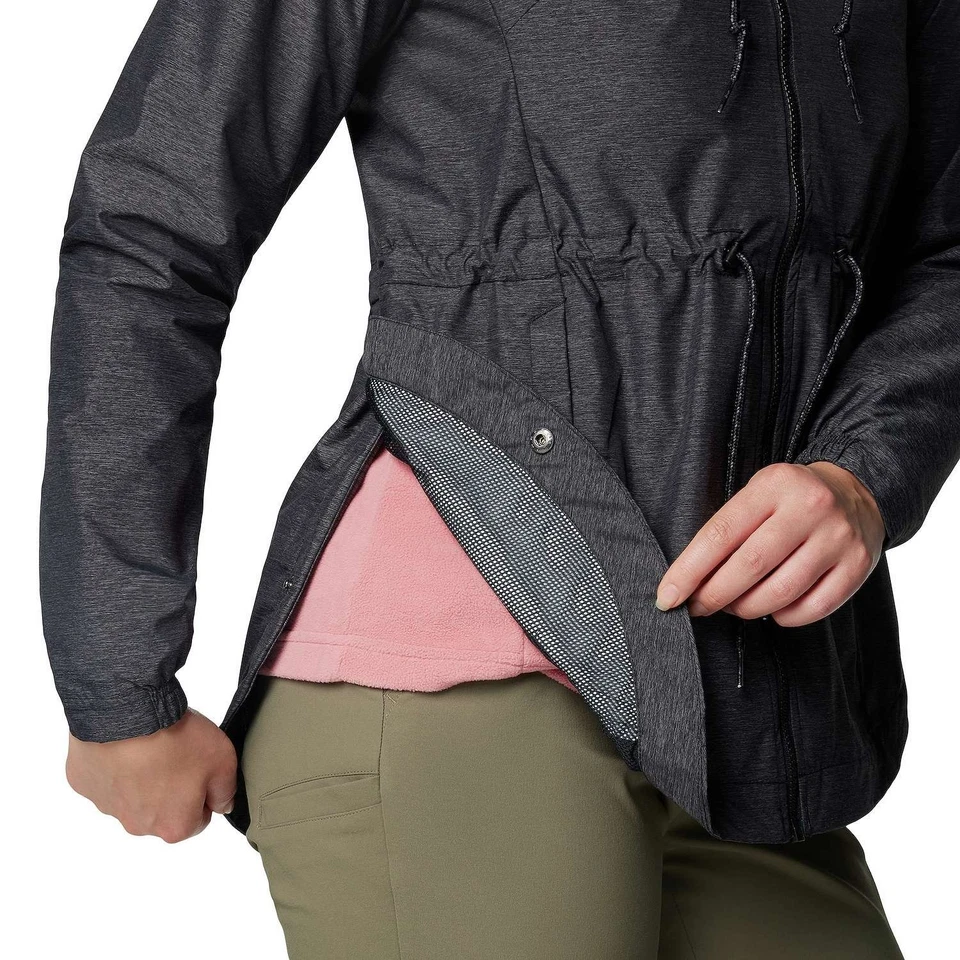 New Columbia Lillian Ridge II Women’s Waterproof Rain Jacket Lightweight Size M - Image 4 of 4